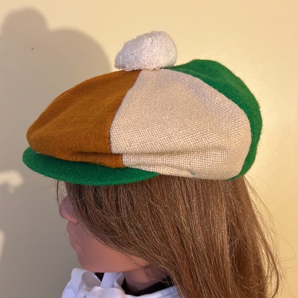 Exquisite tri-color wool tam made in Ireland by hats of Ireland CASTLEBAR - Picture 4 of 10